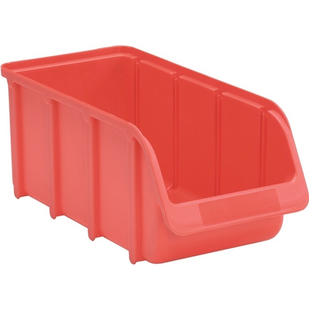 Produktabbildung: HÜNERSDORFF Sichtlagerkasten, PP blau, L318/286xB146xH127mm, stapelbar