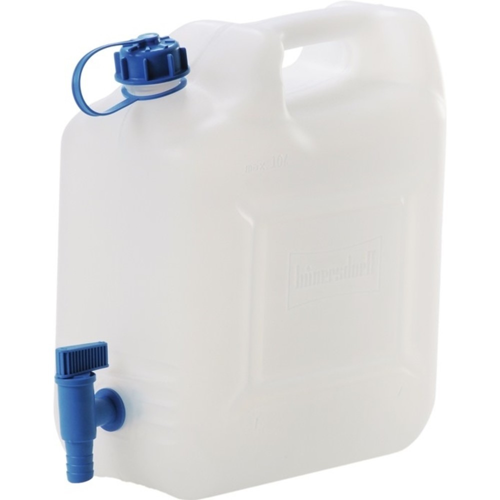 Illustration du produit: HÜNERSDORFF Wasserkanister, H332xB334xT160mm, 12 l HD-PE