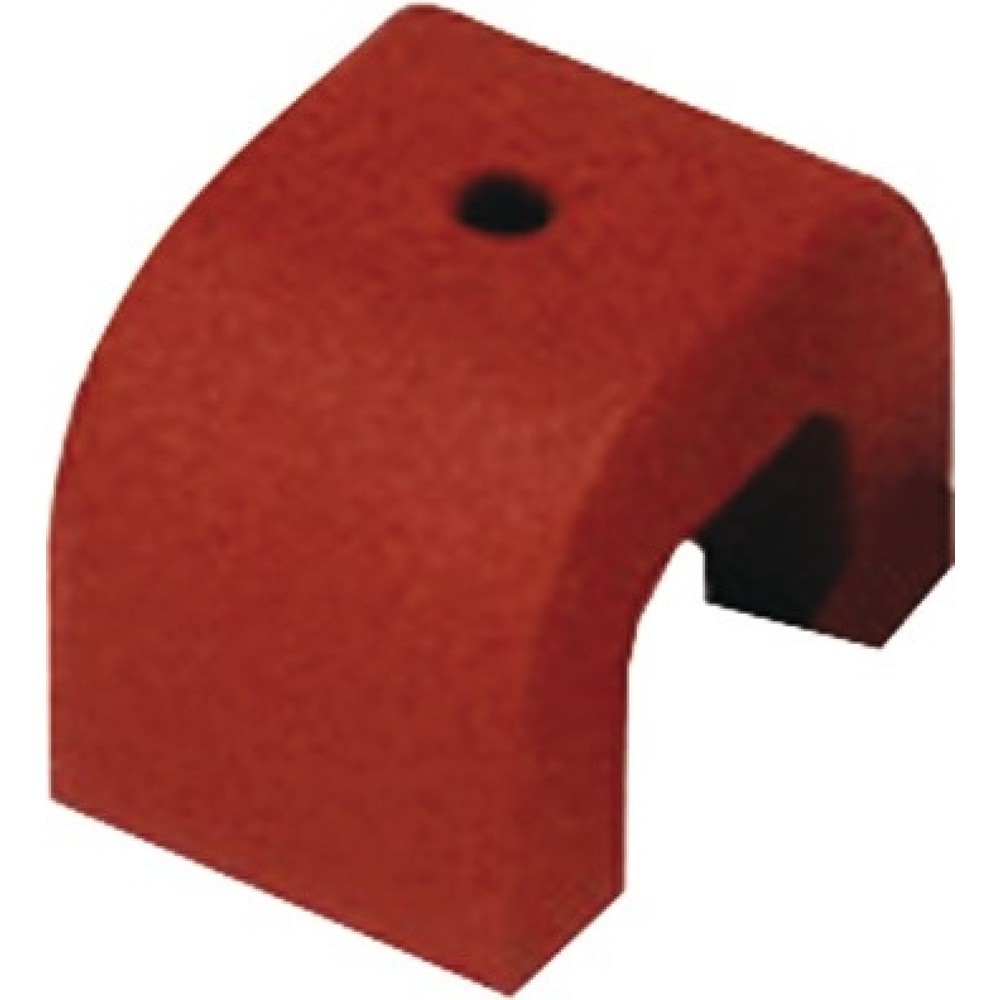 Produktabbildung: Hufeisenmagnet L.40xB.25xH.25mm stark Haftkraft 90N