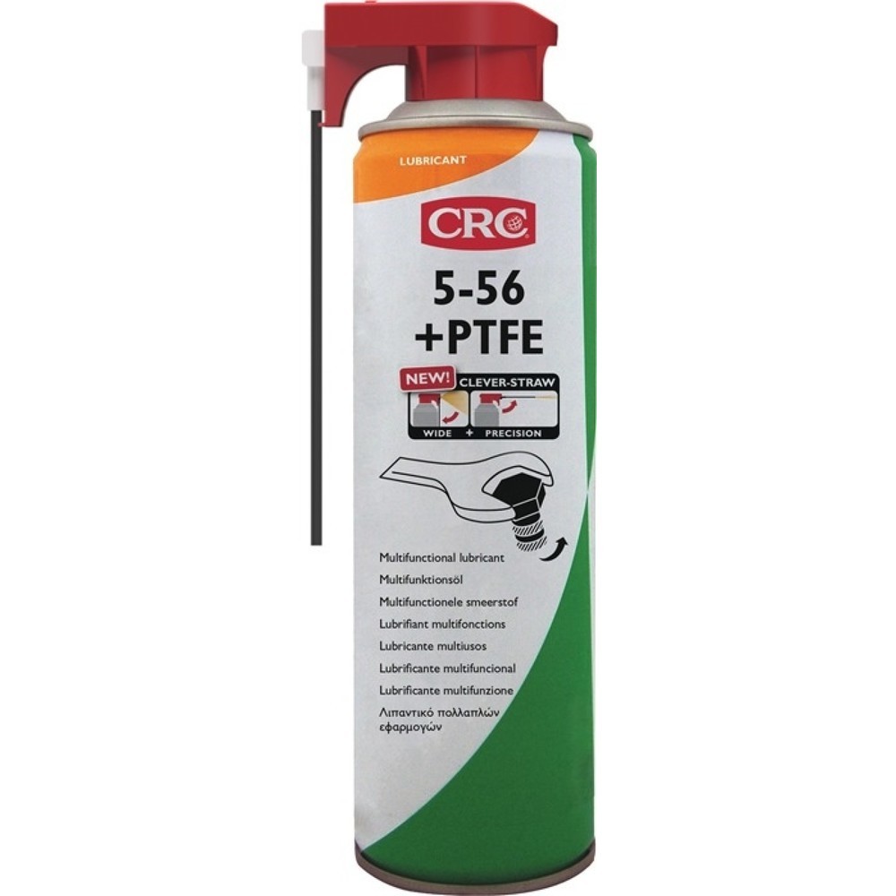 Illustration du produit: Huile multifonctions 5-56 + PTFE CLEVER STRAW 500 ml bombe aérosol Smart Straw C