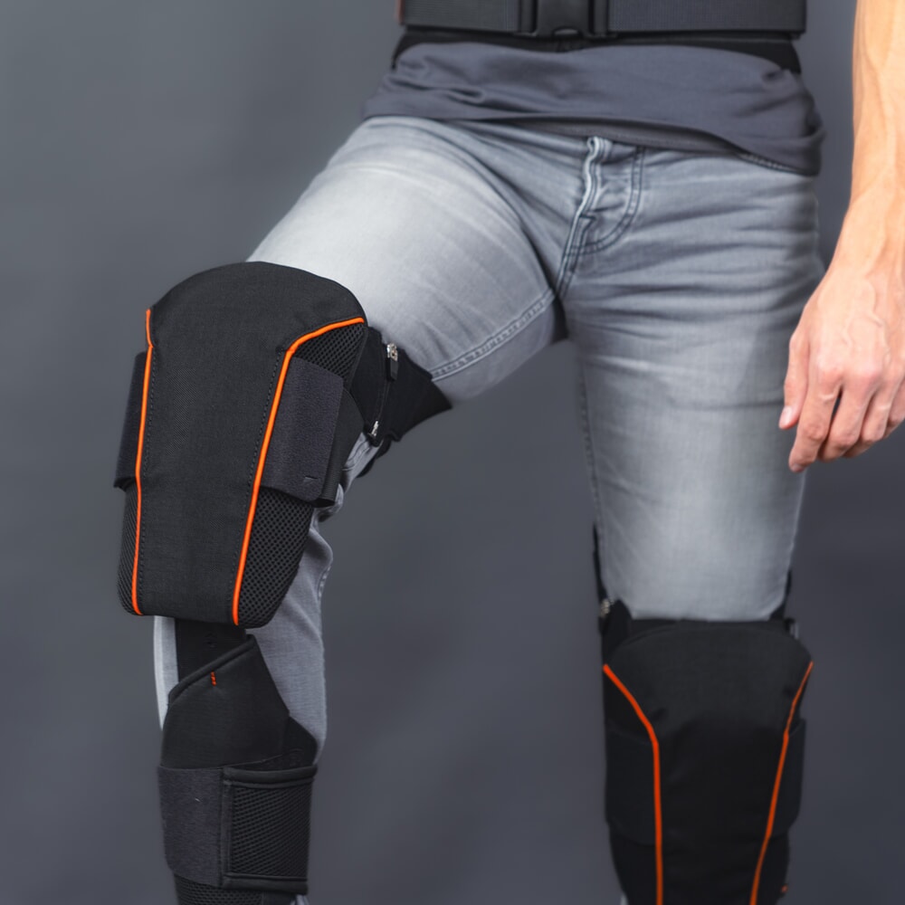 Produktabbildung Nr. 6: Hunic Knieschoner SoftExo KneePatch, passend zum Exoskelett SoftExo Lift