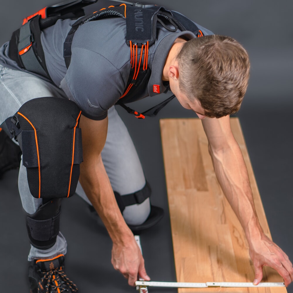 Produktabbildung Nr. 9: Hunic Knieschoner SoftExo KneePatch, passend zum Exoskelett SoftExo Lift