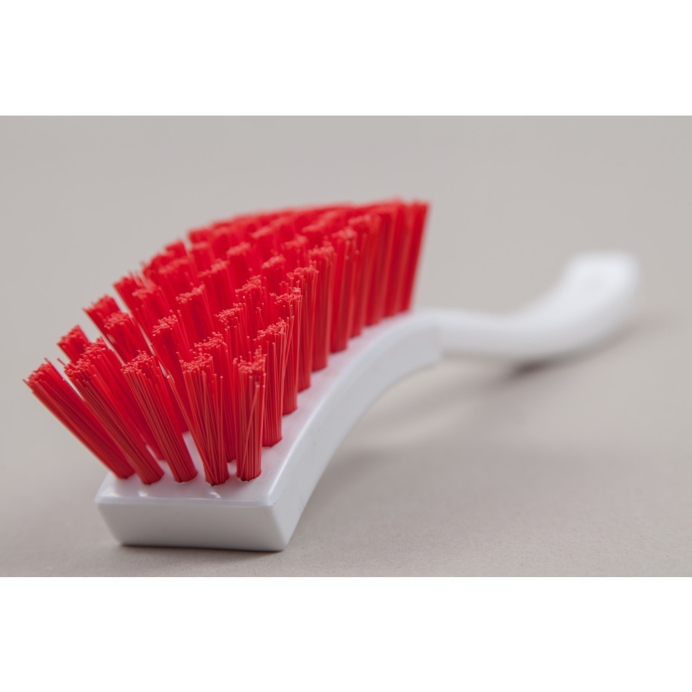 Produktabbildung Nr. 2: Hygiene-Stielbürste, Kunststoff, Polyesterborsten 0.50, hart, 410 mm, rot