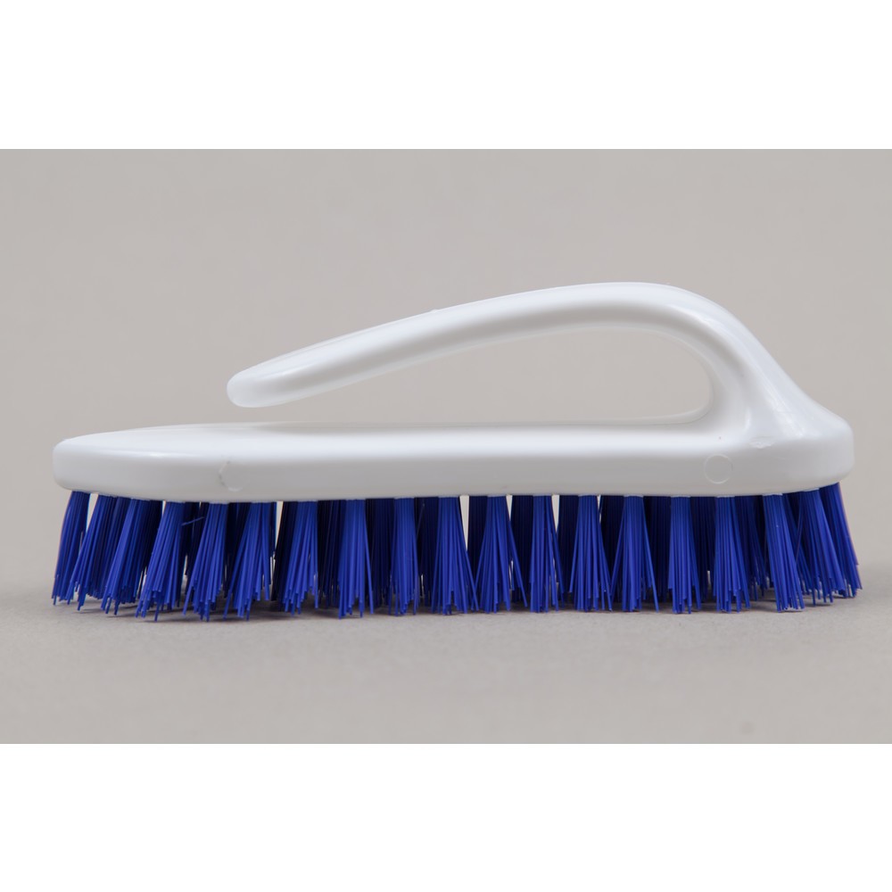 Produktabbildung Nr. 2: Hygiene-Waschbürste mit Bügel, Kunststoff, Polyesterborsten 0.50, hart, blau