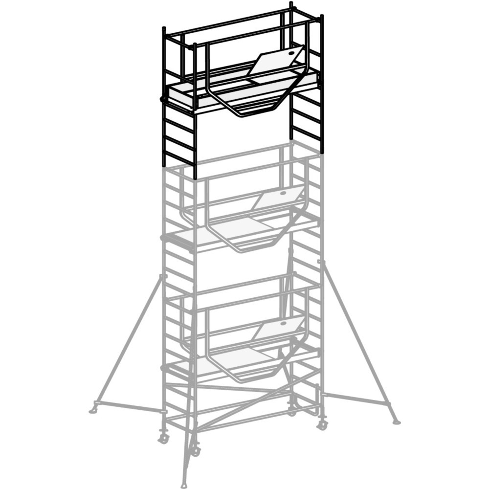 Produktabbildung: HYMER Fahrgerüst ADVANCED SAFE-T, Aufbaumodul 3