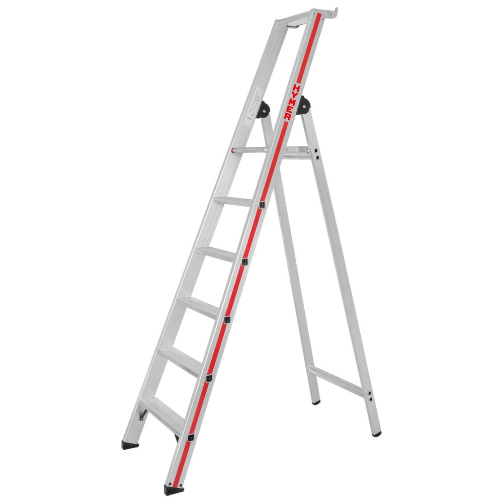 Produktabbildung Nr. 1: HYMER Industrie-Stufenleiter, 1-seitig, Standhöhe 1,40 m