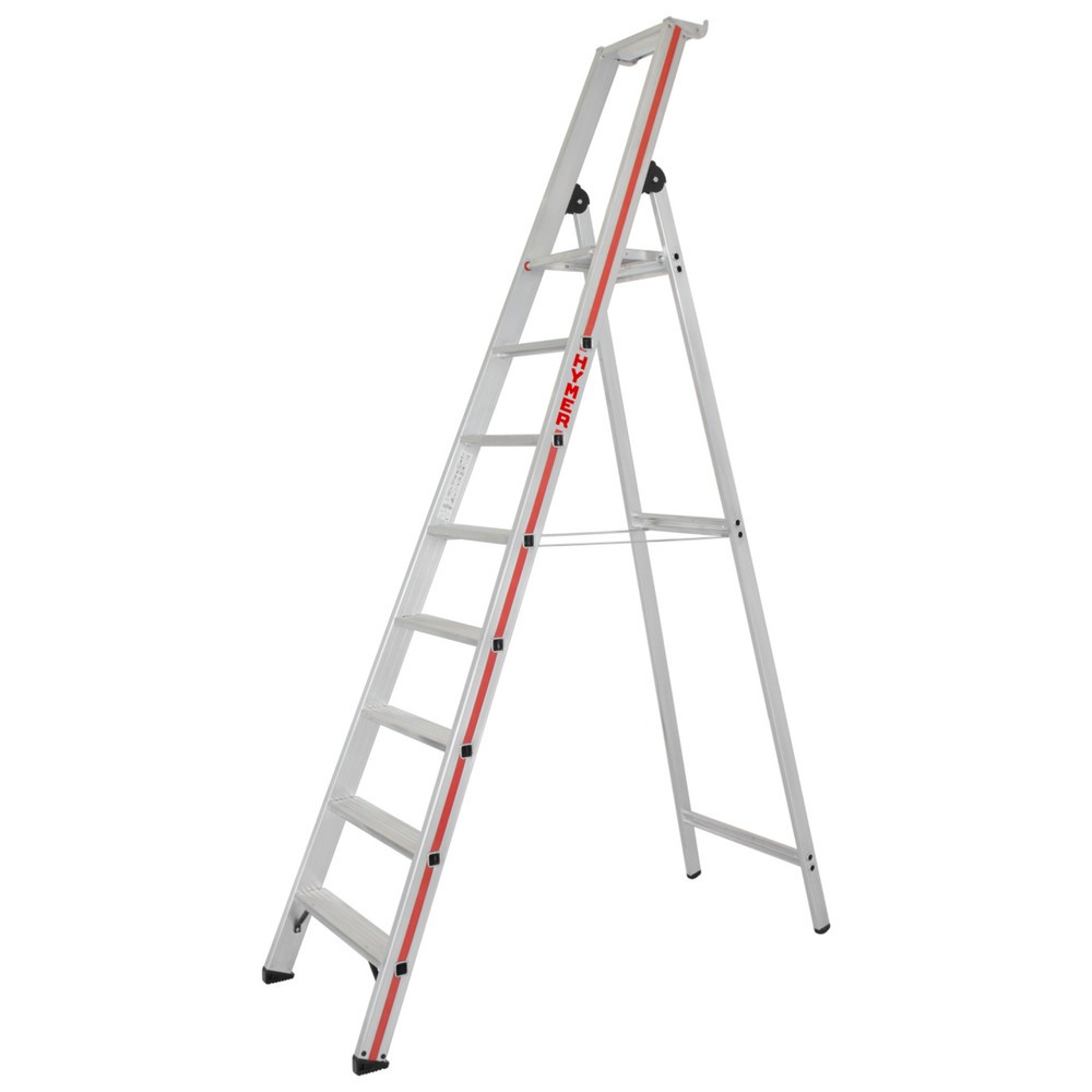 Produktabbildung Nr. 1: HYMER Industrie-Stufenleiter, 1-seitig, Standhöhe 1,85 m