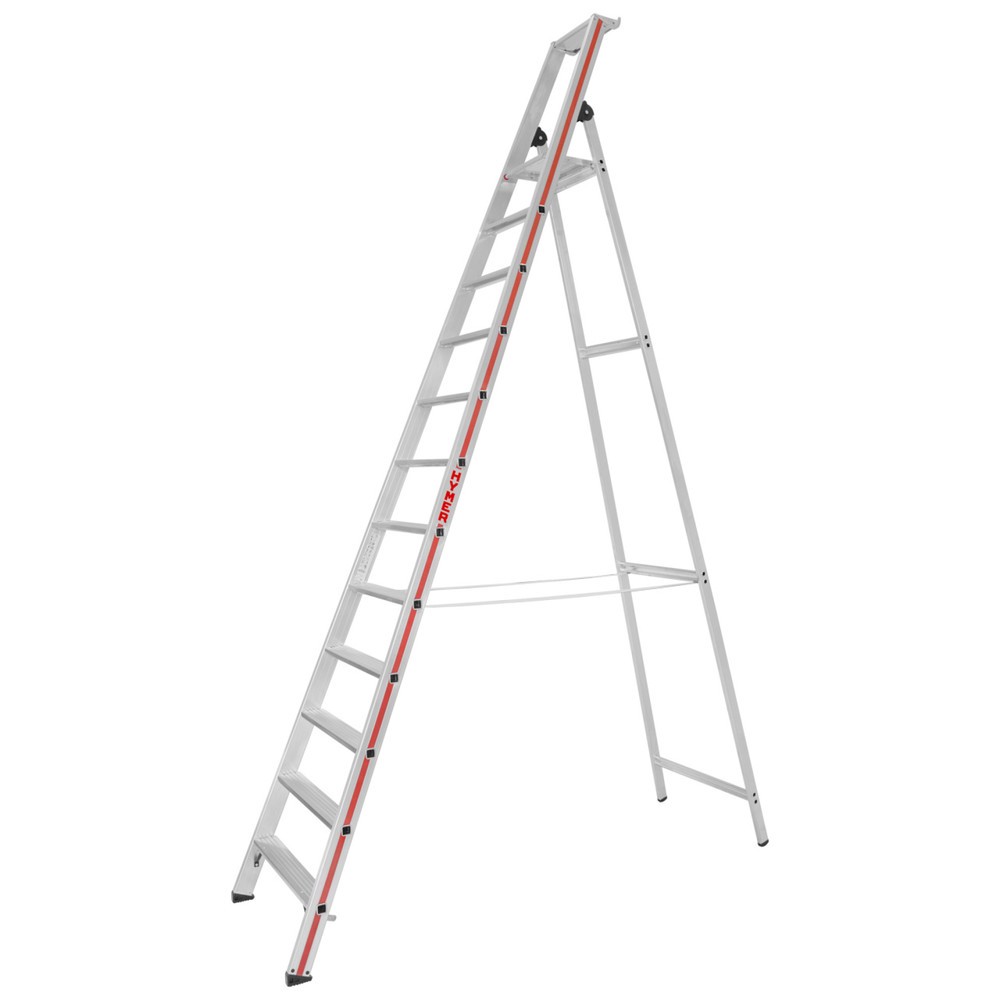 Produktabbildung Nr. 1: HYMER Industrie-Stufenleiter, 1-seitig, Standhöhe 2,78 m