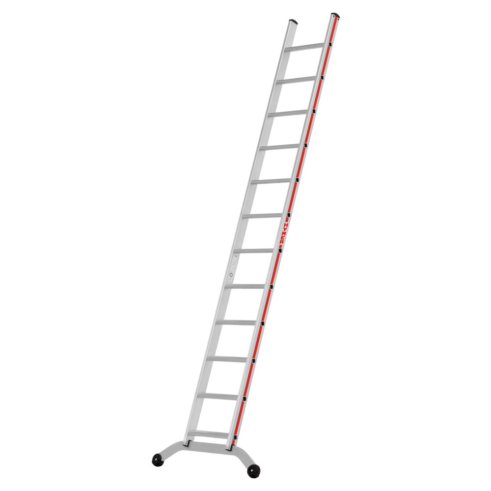 Produktabbildung Nr. 1: HYMER Stufen-Anlegeleiter, 12 Stufen, Länge 3,22 m
