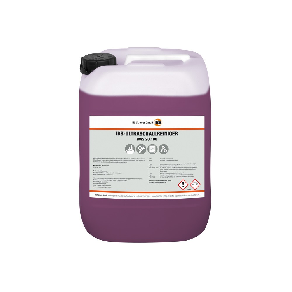 Produktabbildung Nr. 2: Solvant spécial ultrasons IBS WAS 20.100, 20 litres