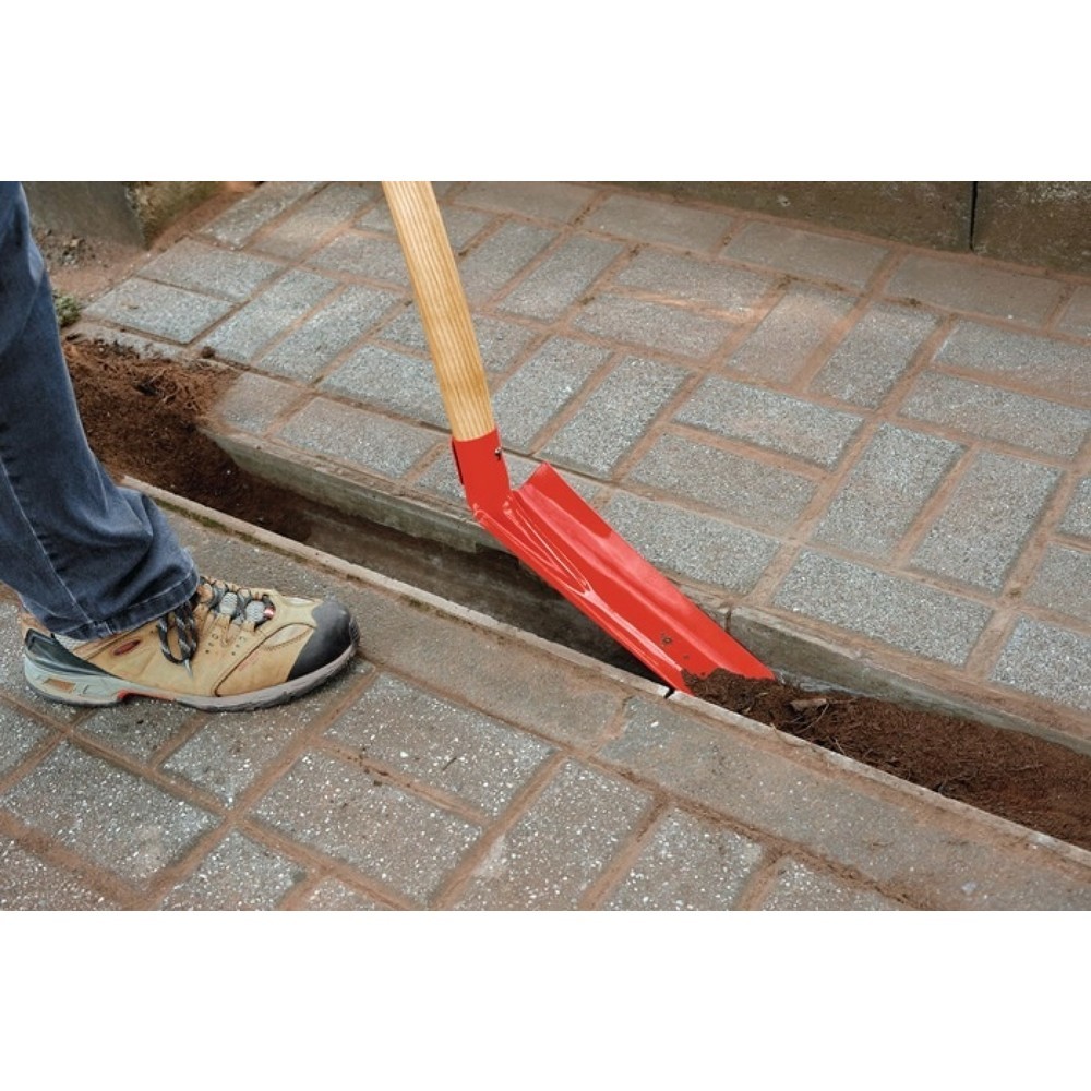 Produktabbildung Nr. 2: IDEAL Rinnenschaufel Ruhr Brillant, Eschenstiel, 1 Blattmass 300 x 100 mm
