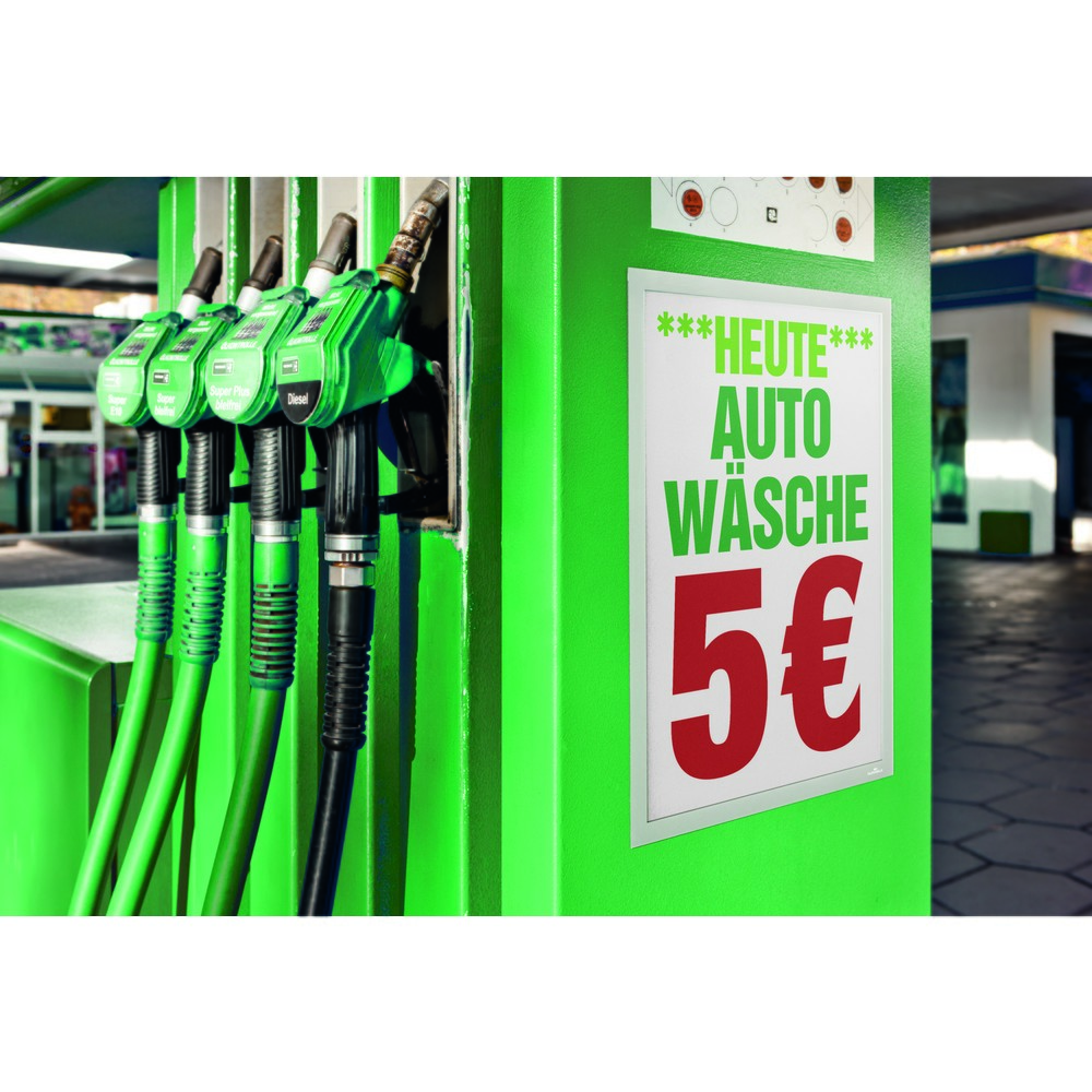 Produktabbildung Nr. 10: Info-Rahmen DURABLE DURAFRAME®, selbstklebend, DIN A3, metallic silber