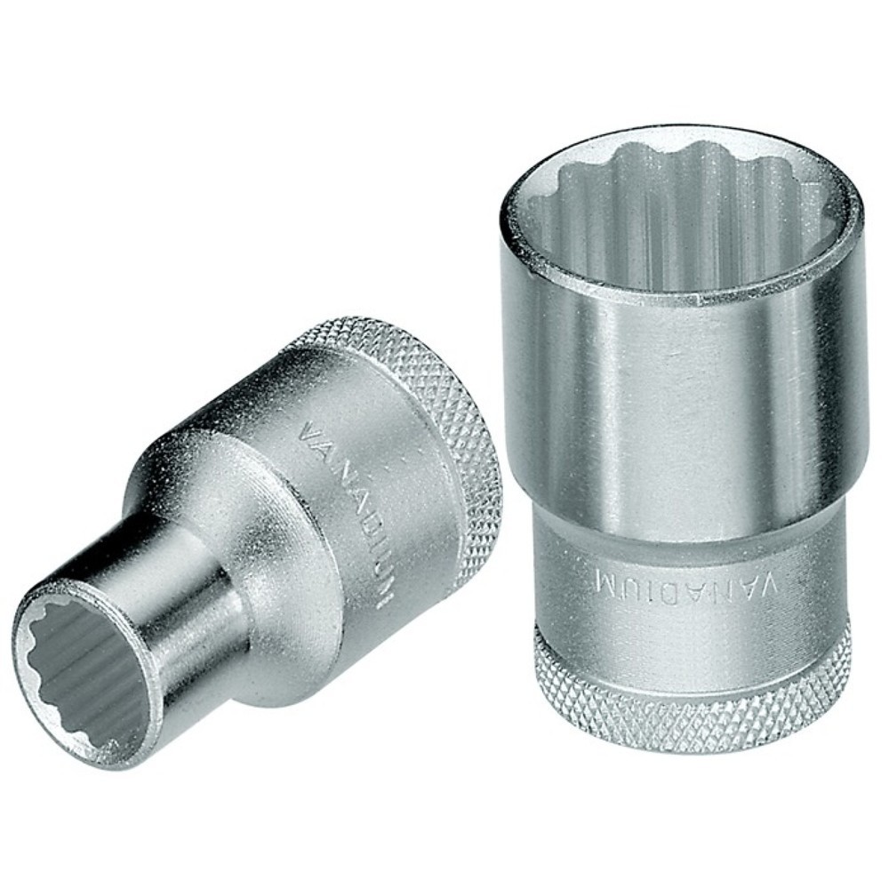 Illustration du produit: Jeu de clés à douille D 19 1/2 po. 12 pans ouv. de clé 9 mm longueur 38 mm GEDOR