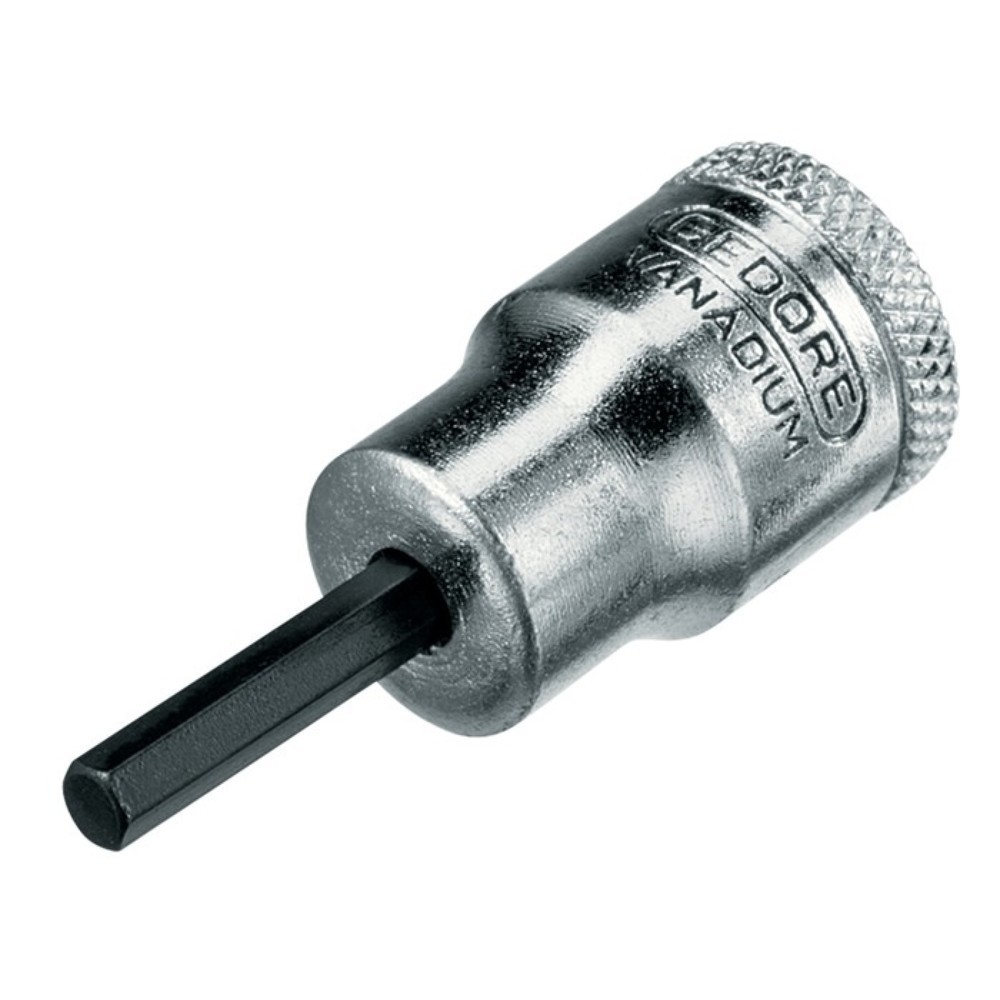 Illustration du produit: Jeu de clés à douille IN 30 3/8 po. 6 pans creux ouv. de clé 4 mm longueur 47 mm