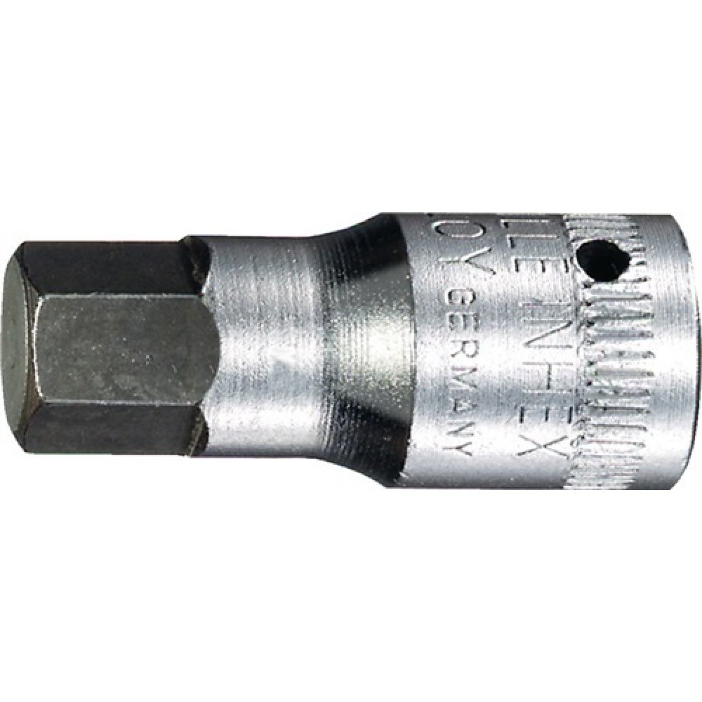 Illustration du produit: Jeu de clés à douille 44 K 1/4 po. 6 pans creux ouv. de clé 4 mm longueur 28 mm