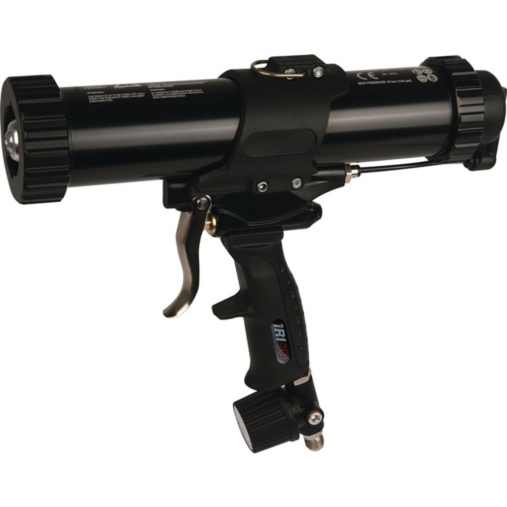 Produktabbildung: IRION Druckluftpresse KB400, f. 310 ml Kartuschen/Beutel bis 400 ml, geschlossen