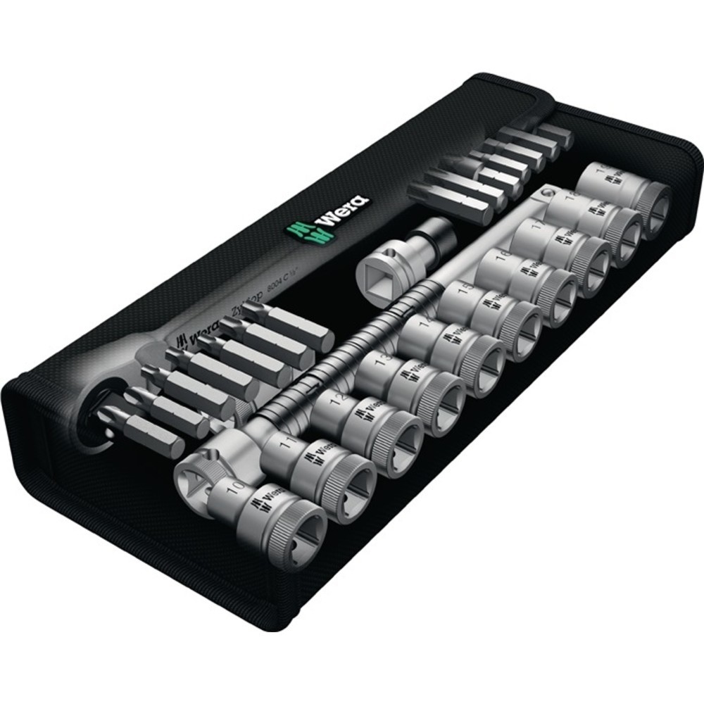 Produktabbildung Nr. 3: Jeu de clés à douille Zyklop Metal 28 pièces 1/2 po. nombre de dents 72 6 pans