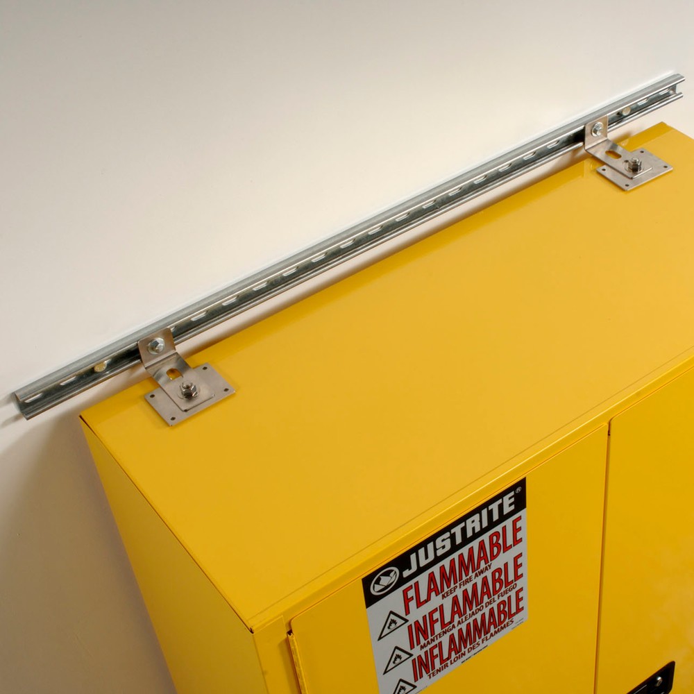 Produktabbildung Nr. 2: Jeu de supports sismiques pour armoires de sécurité Justrite®