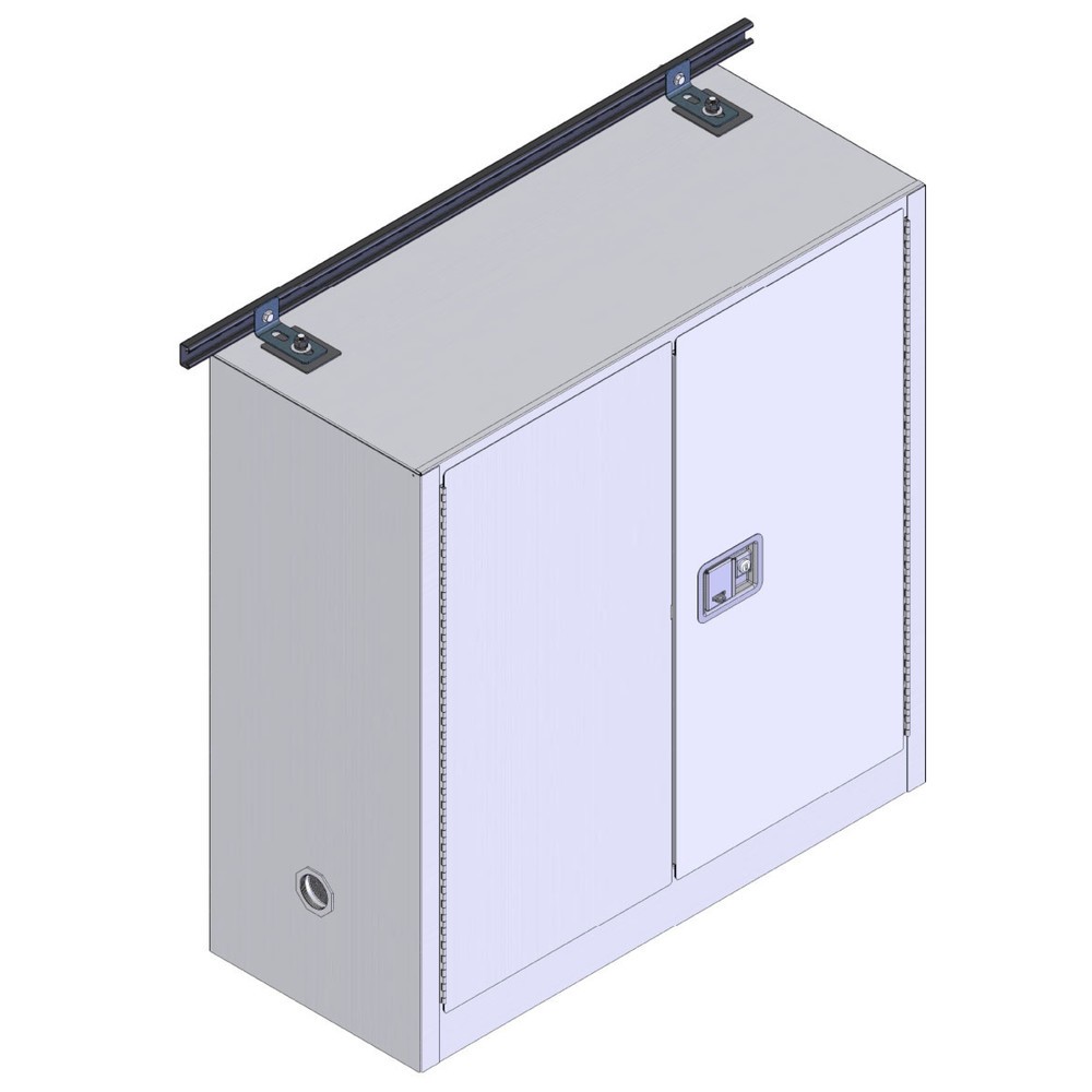 Produktabbildung Nr. 4: Jeu de supports sismiques pour armoires de sécurité Justrite®