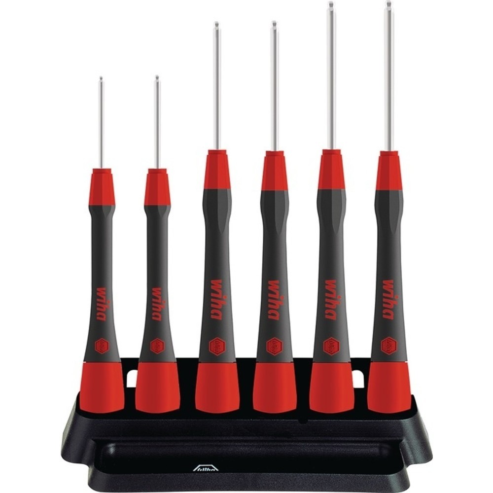 Illustration du produit: Jeu tournevis de mécanique de précision 264 PK 601 6 pièces 6 pans avec tête sph