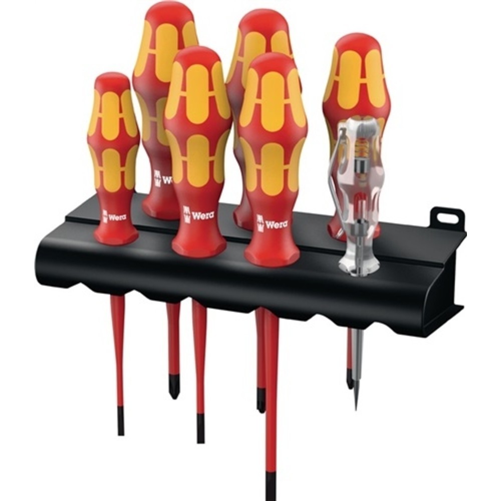 Produktabbildung Nr. 2: Jeu de tournevis 160 iS/7 7 pièces fente/PH/+-(SL/PZD) extra slim VDE WERA