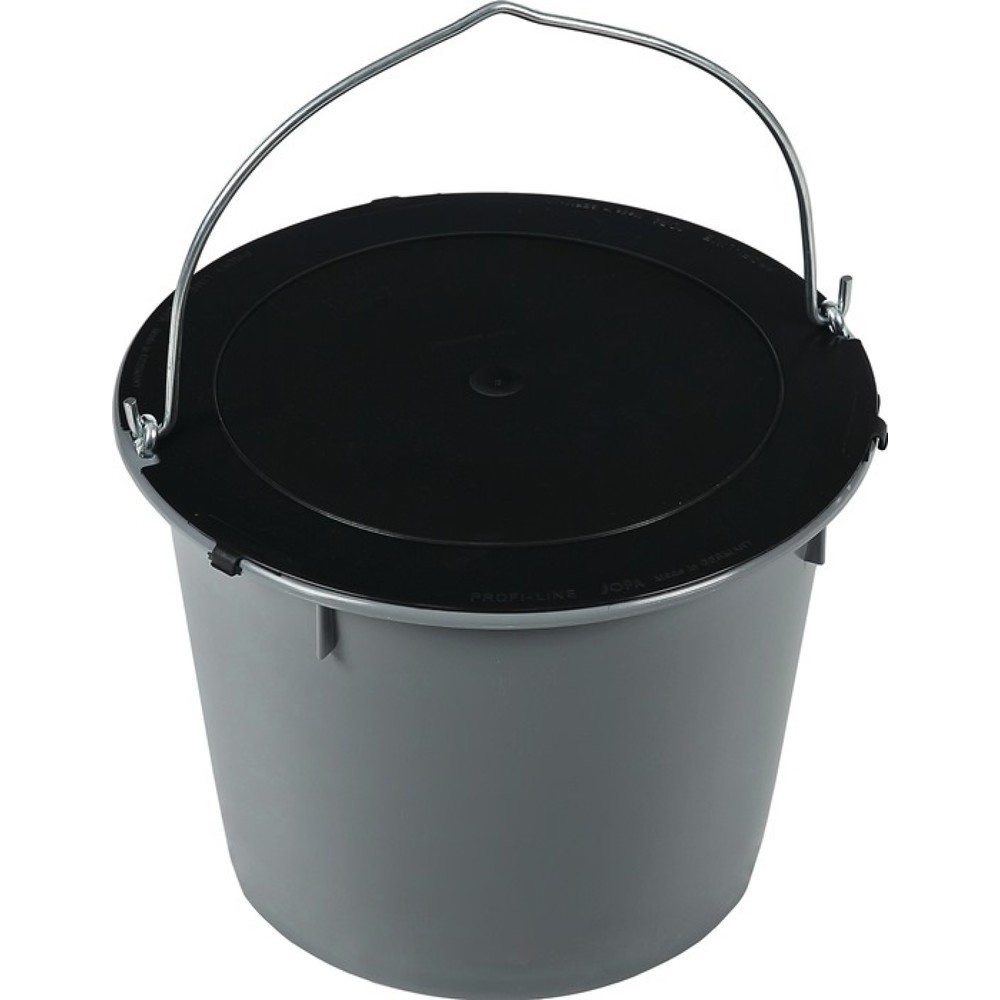 Produktabbildung Nr. 2: JOPA Deckel, Innen-Ø 355 mm, schwarz, Recycling-Kunststoff