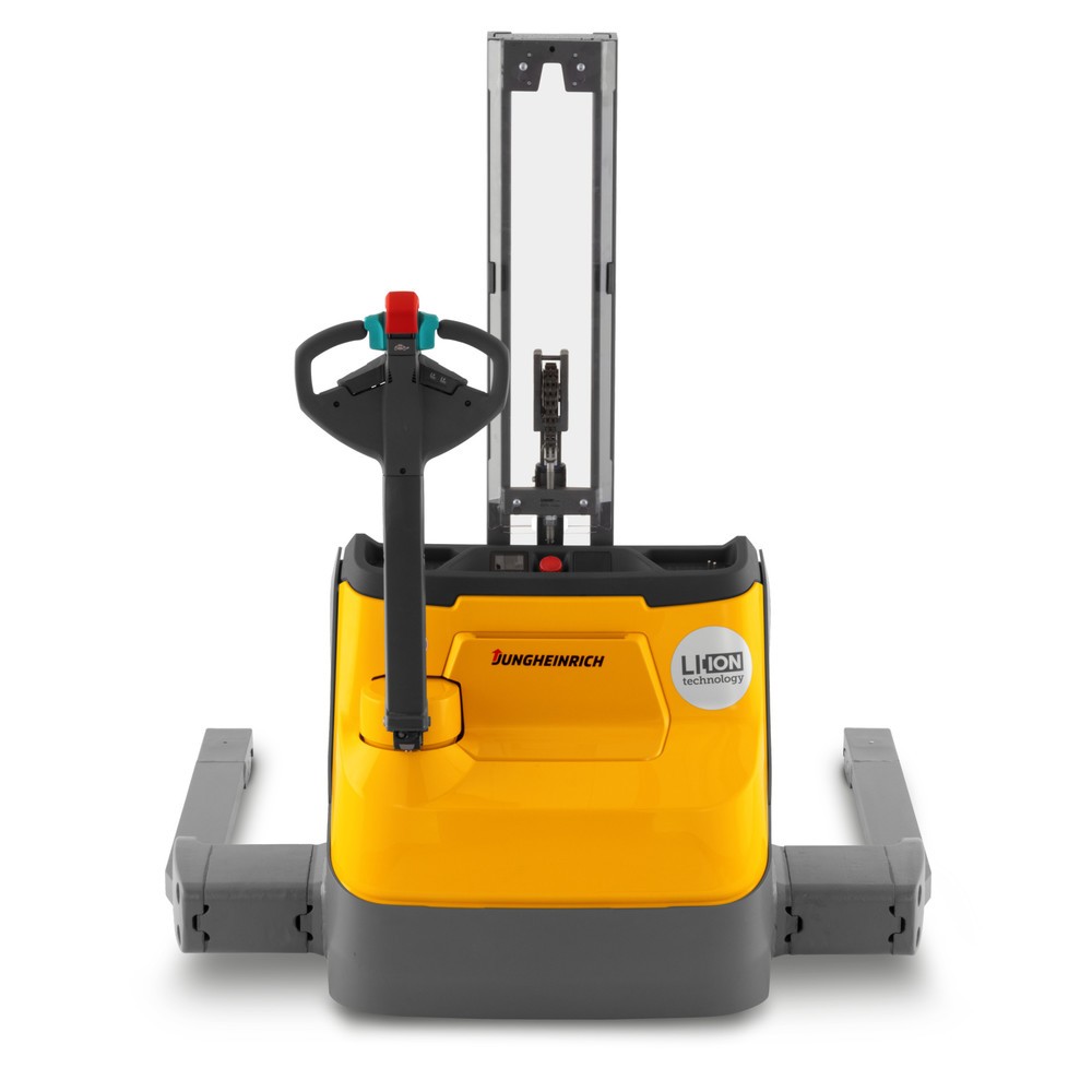 Produktabbildung Nr. 2: Jungheinrich Elektro-Hochhubwagen EJC 110bi E, Monomast, Hubhöhe 1.570 mm, Tragfähigkeit 1.200 kg, Proportionalhydraulik, Radarmabstand 1.070 mm
