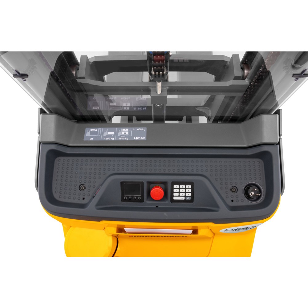 Produktabbildung Nr. 6: Jungheinrich Elektro-Hochhubwagen EJC 112i ZT, Zweifach-Teleskop-Hubgerüst, Hubhöhe 2.790 mm, Tragfähigkeit 1.200 kg, Proportionalhydraulik