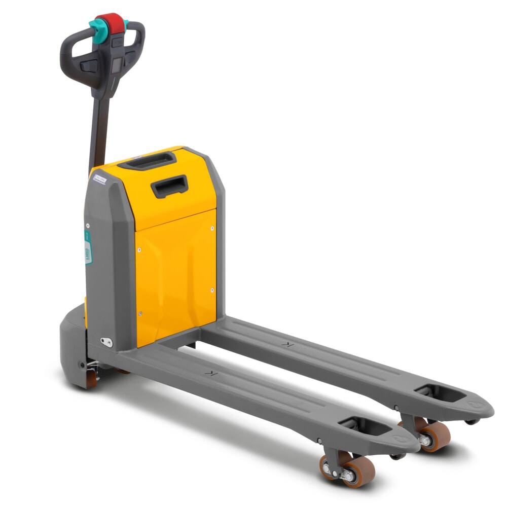 Produktabbildung: Jungheinrich Elektro-Hubwagen AME 18, Tragfähigkeit 1.800 kg, Gabellänge 800 mm, Tandemrollen