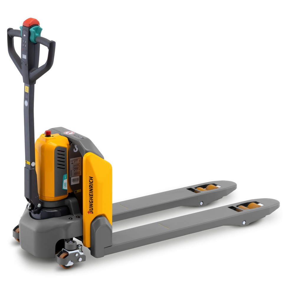 Produktabbildung Nr. 1: B-Ware Jungheinrich Elektro-Hubwagen AME 15 - Lithium-Ionen, Tragkraft 1.500 kg, Gabellänge 1.150 mm