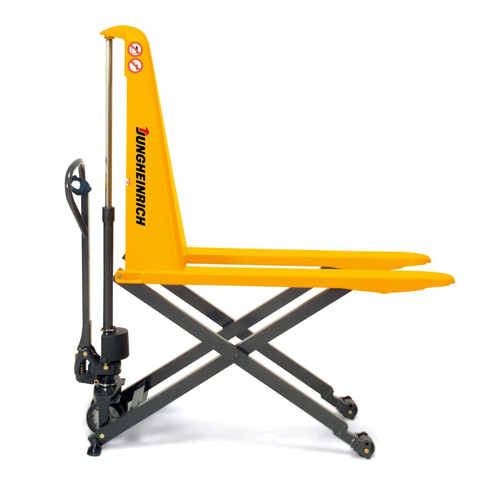 Produktabbildung Nr. 2: Jungheinrich Transpalette à ciseaux AMX 10 - levée manuelle, largeur de fourches de 680 mm, polyuréthane