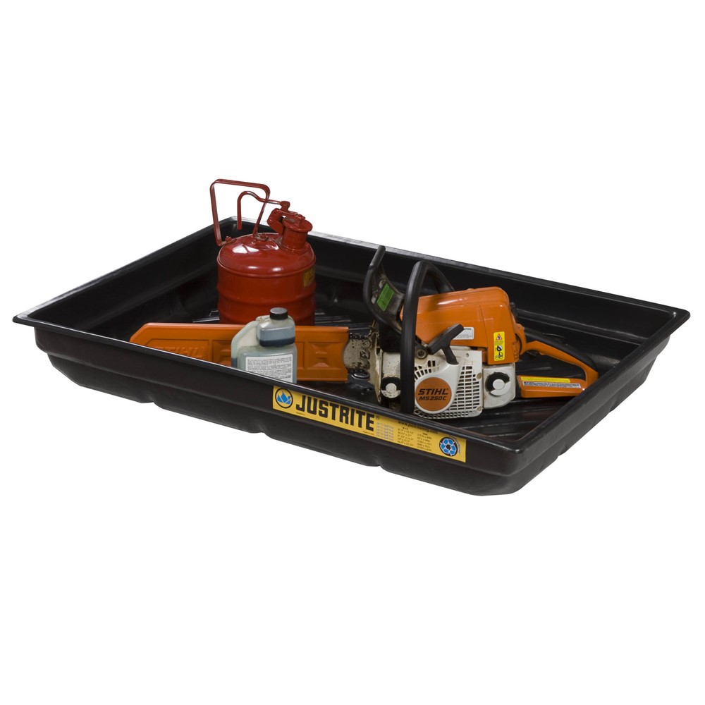 Produktabbildung Nr. 2: Justrite® Auffangschale, Innenmasse 121 x 58 cm, Kapazität 75 l
