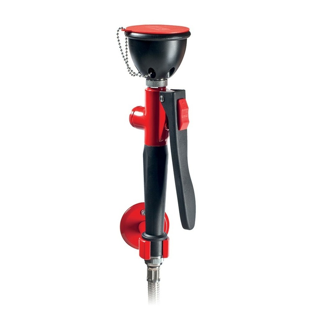 Produktabbildung: Justrite® Augen-/Gesichts-/Körperhanddusche D5000 Hughes, zweistrahlig