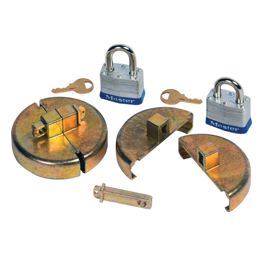 Produktabbildung: Justrite® Fass-Schloss, für Kunststofffässer
