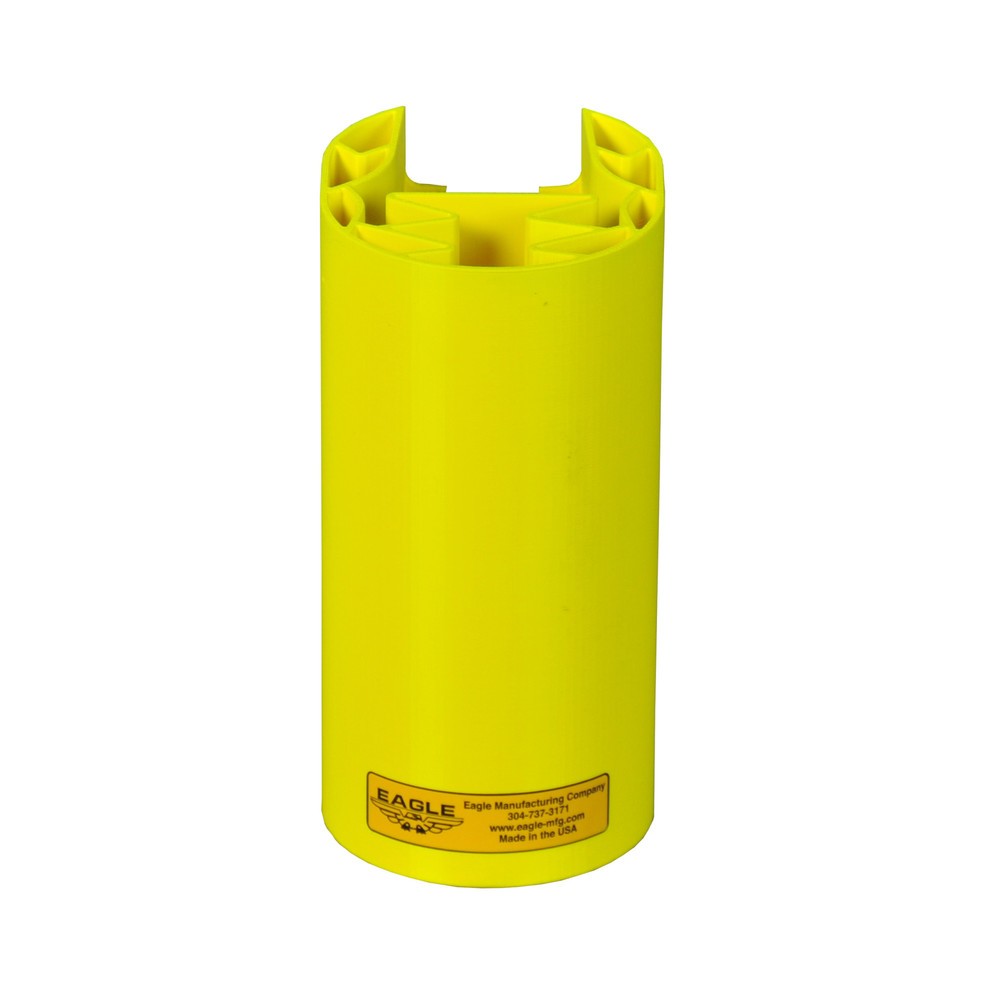 Illustration du produit: Justrite® Protection de montant de rayonnage Eagle, HDPE, pour lxP 75 x 75 mm