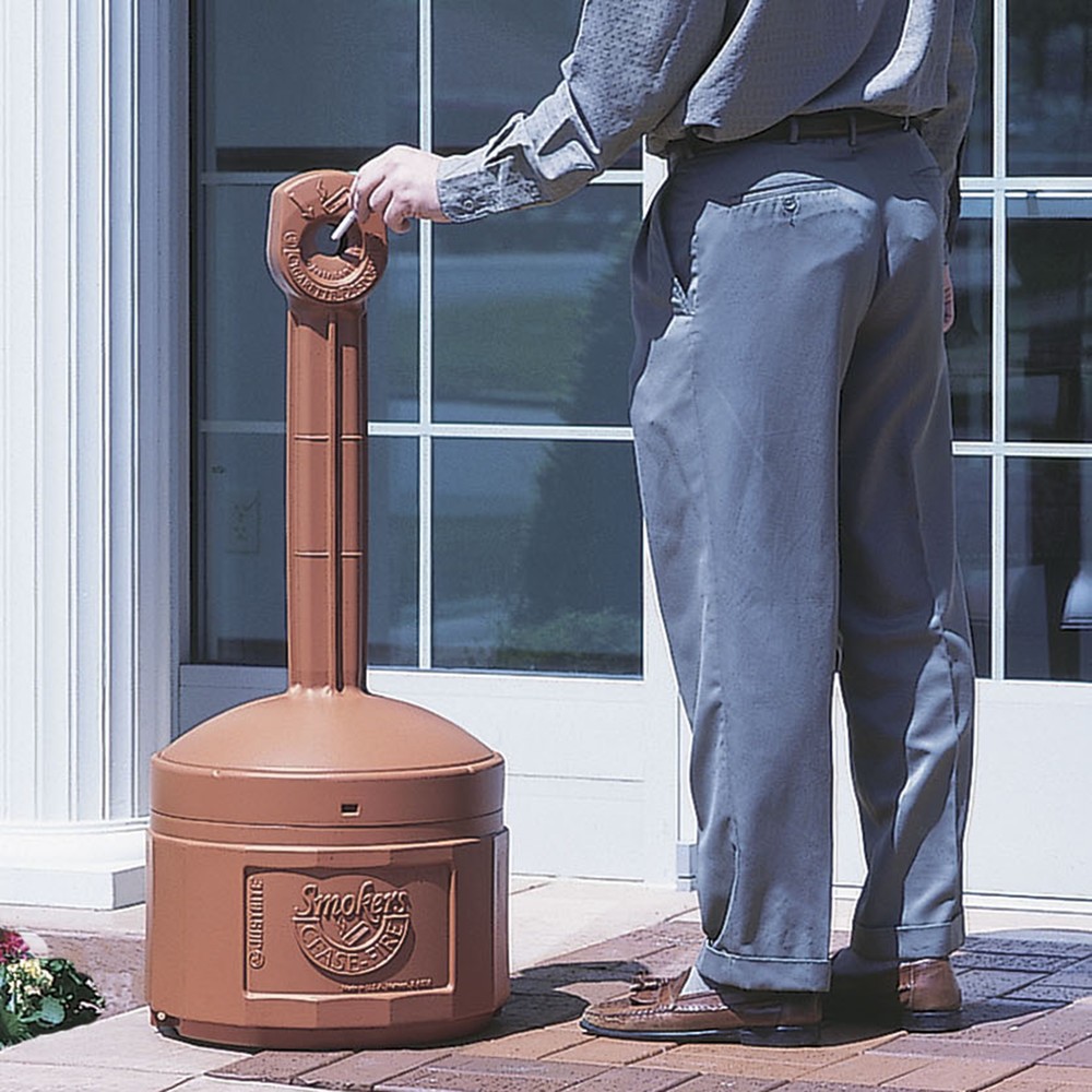 Produktabbildung Nr. 4: Justrite® Sicherheits-Standascher, selbstlöschend, 15 Liter, terracotta