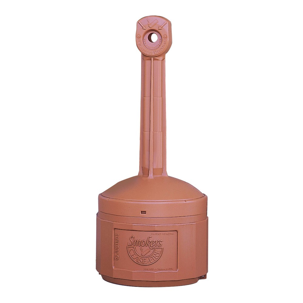 Produktabbildung Nr. 1: Justrite® Sicherheits-Standascher, selbstlöschend, 15 Liter, terracotta