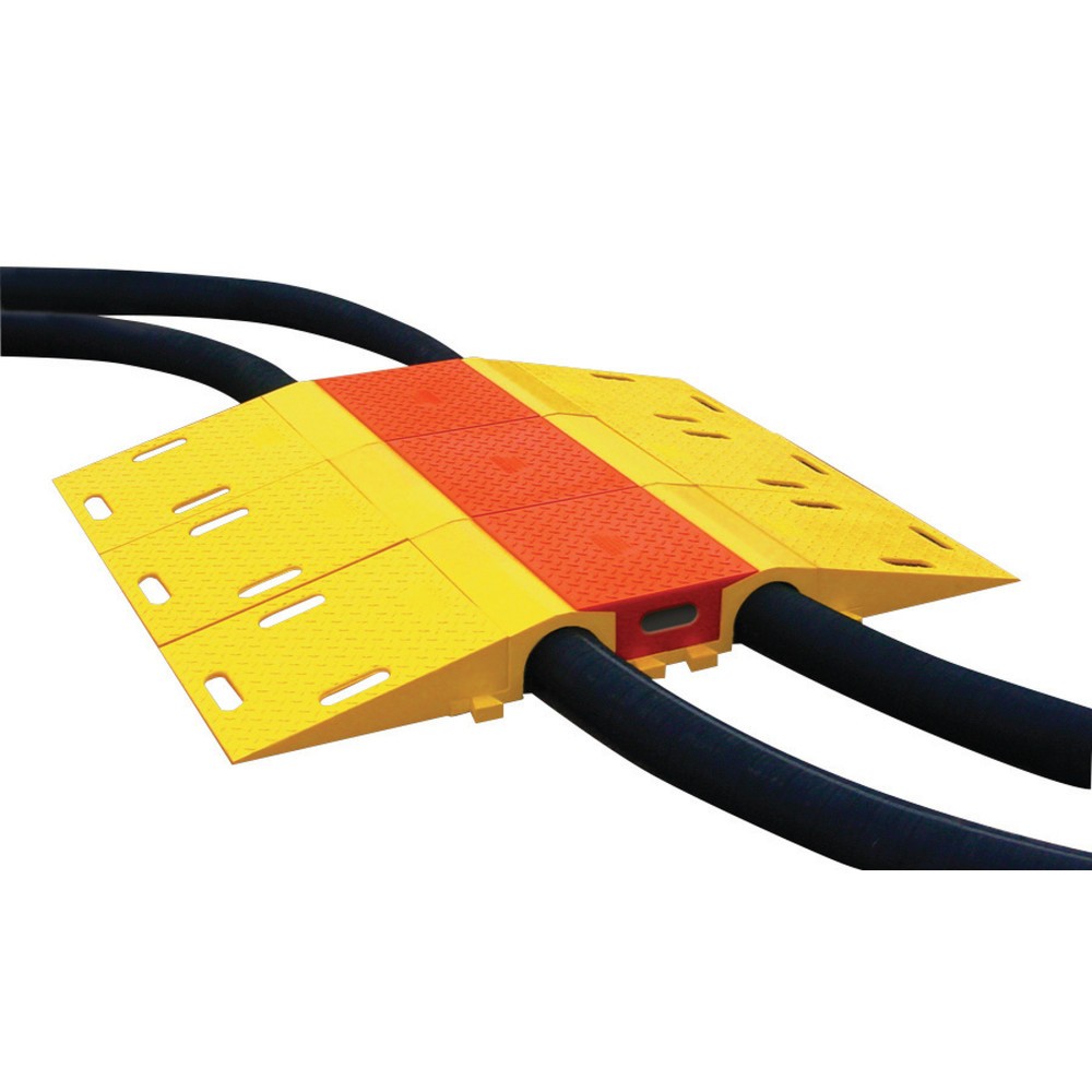 Produktabbildung Nr. 4: Justrite® Système de passage pour flexibles Diamondback®, jaune
