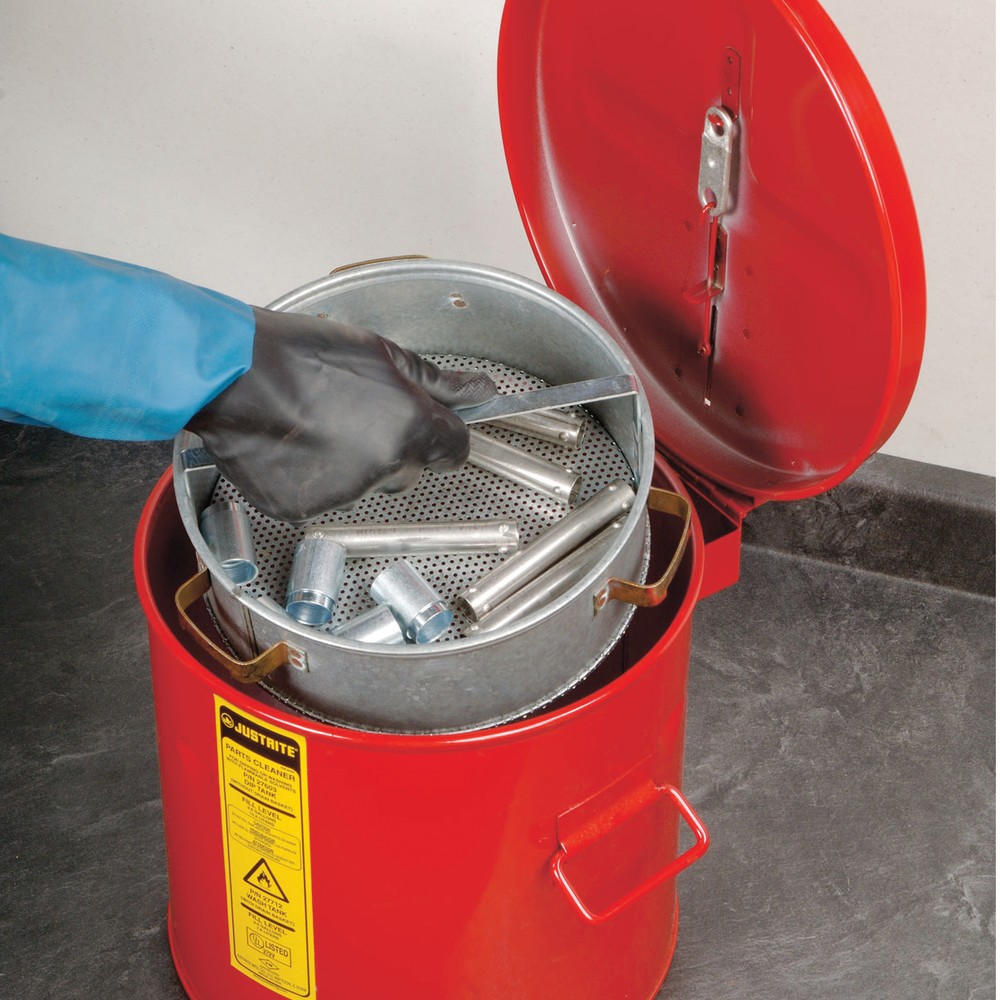 Produktabbildung Nr. 2: Justrite® Wasch- und Tauchbehälter, rot, 30 Liter