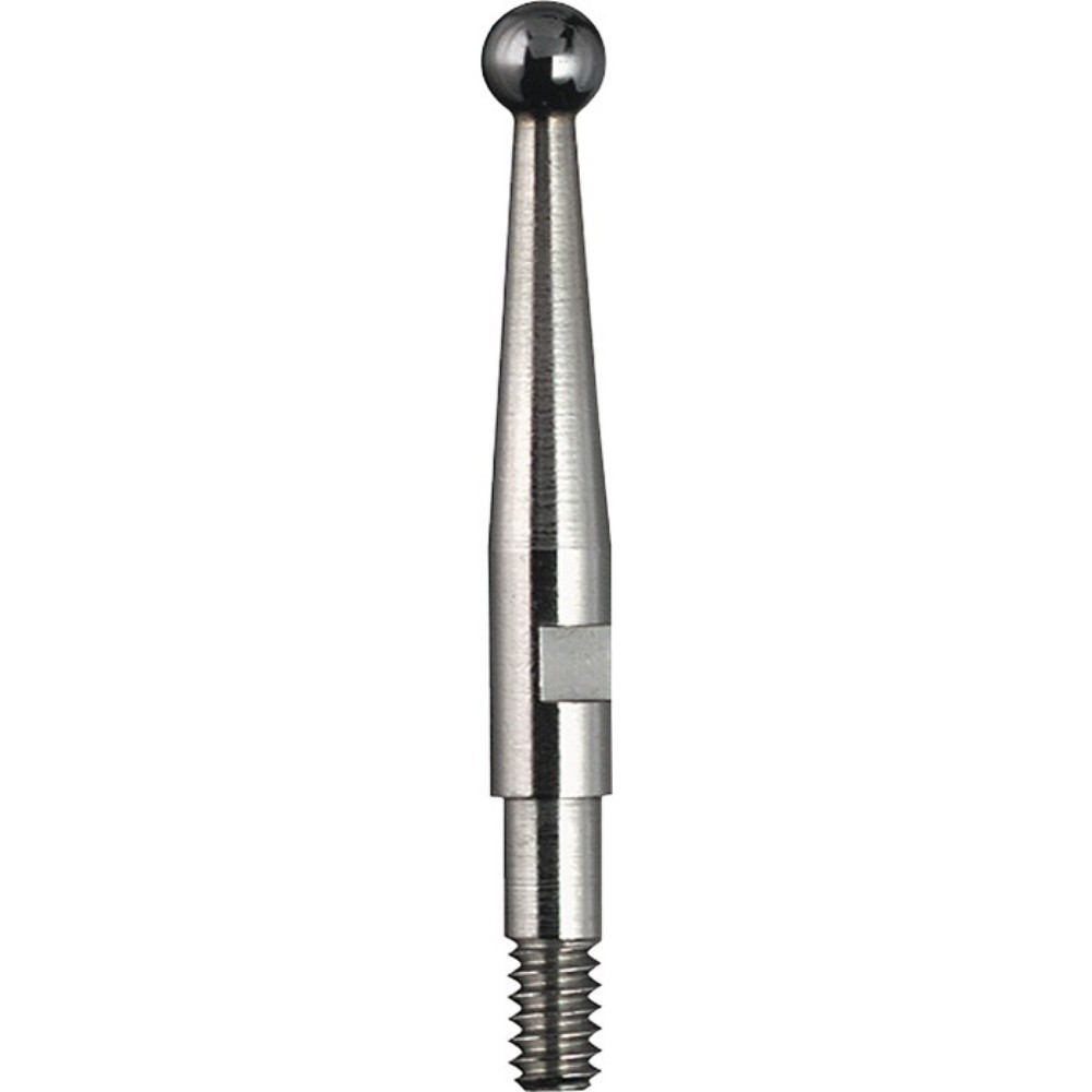 Illustration du produit: KÄFER Messeinsatz, M1,6 Hartmetall, Ø 2 mm Länge 34,7 mm Kugel, Fühlhebelmessgerät