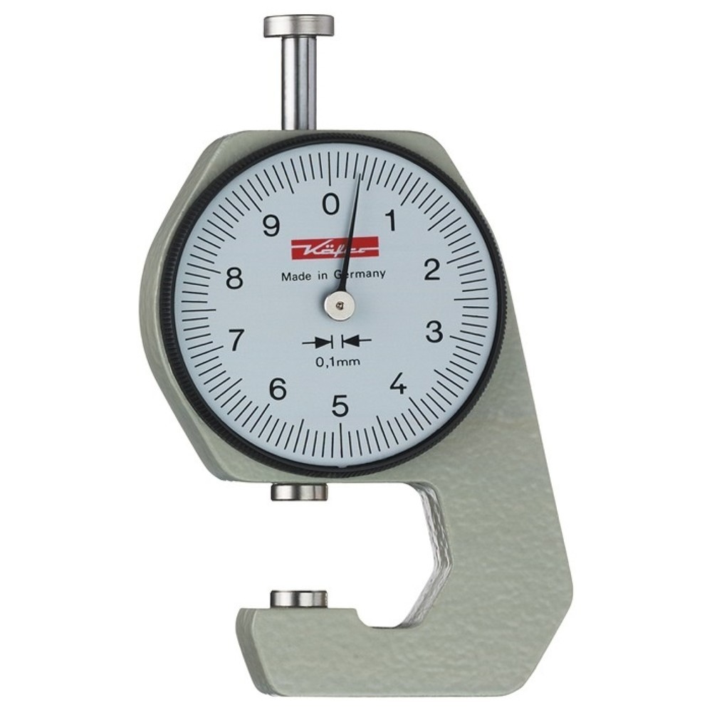 Illustration du produit: KÄFER Taschendickenmessgerät K 15, plan 6,35 mm, 0-10 mm Ablesung 0,1 mm