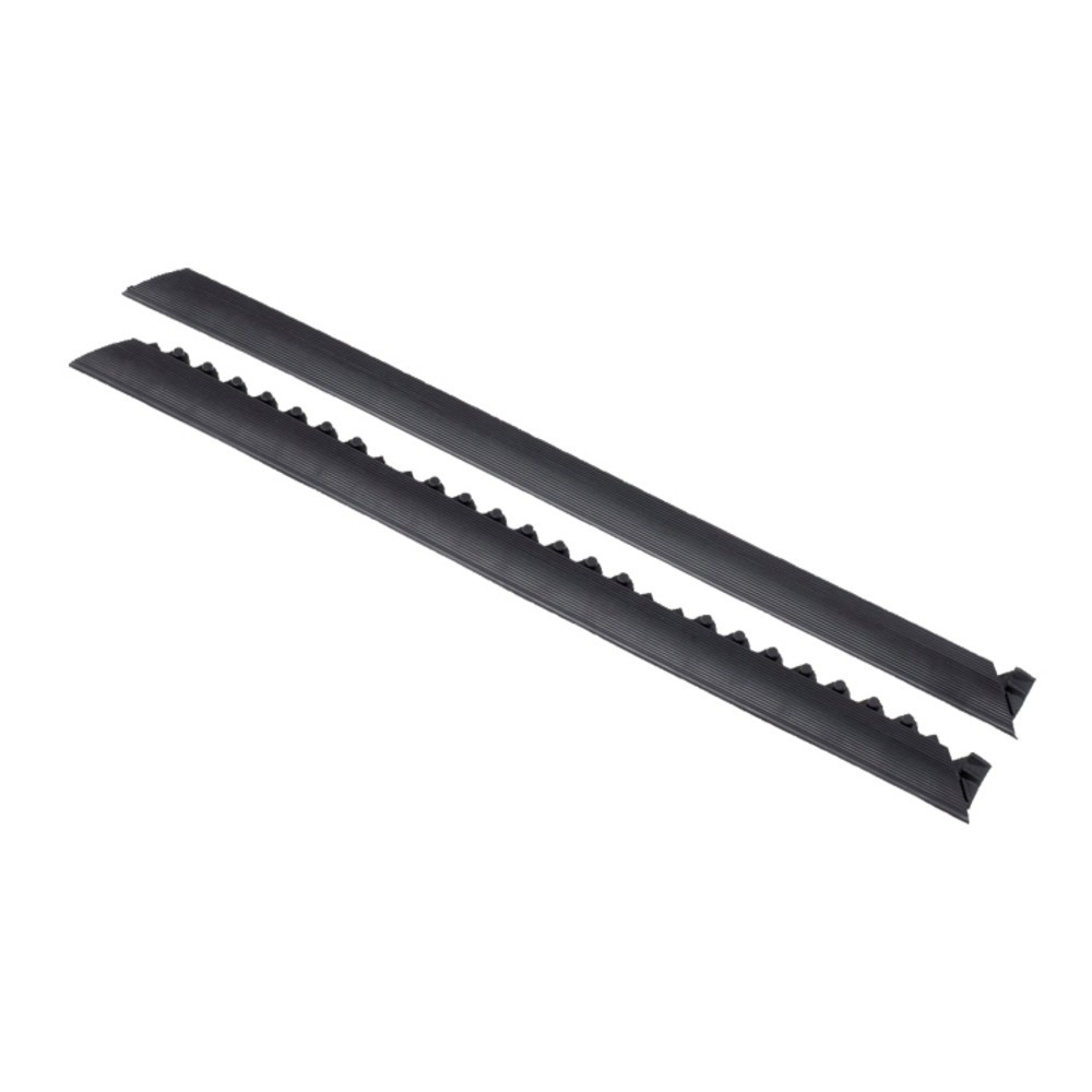 Produktabbildung Nr. 4: Kantenleiste, Stecksystem für NoTrax Schweisser-Arbeitsplätze, mit Noppen, BxL 910 x 52 mm, schwarz