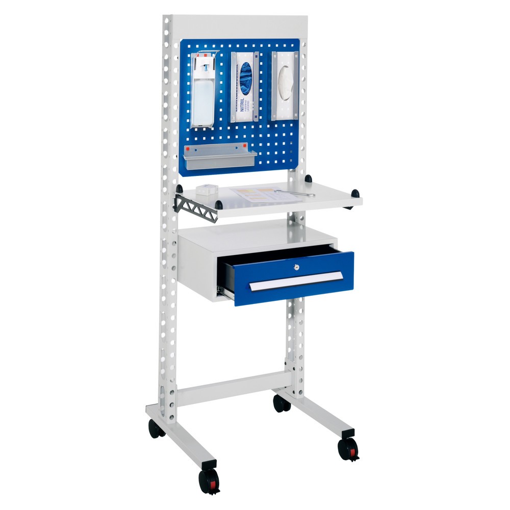 Illustration du produit: Kappes ErgoPlus® Station d’hygiène, poste de travail debout avec roues directrices, HxlxP 1 770 x 670 x 400 mm, modèle 1