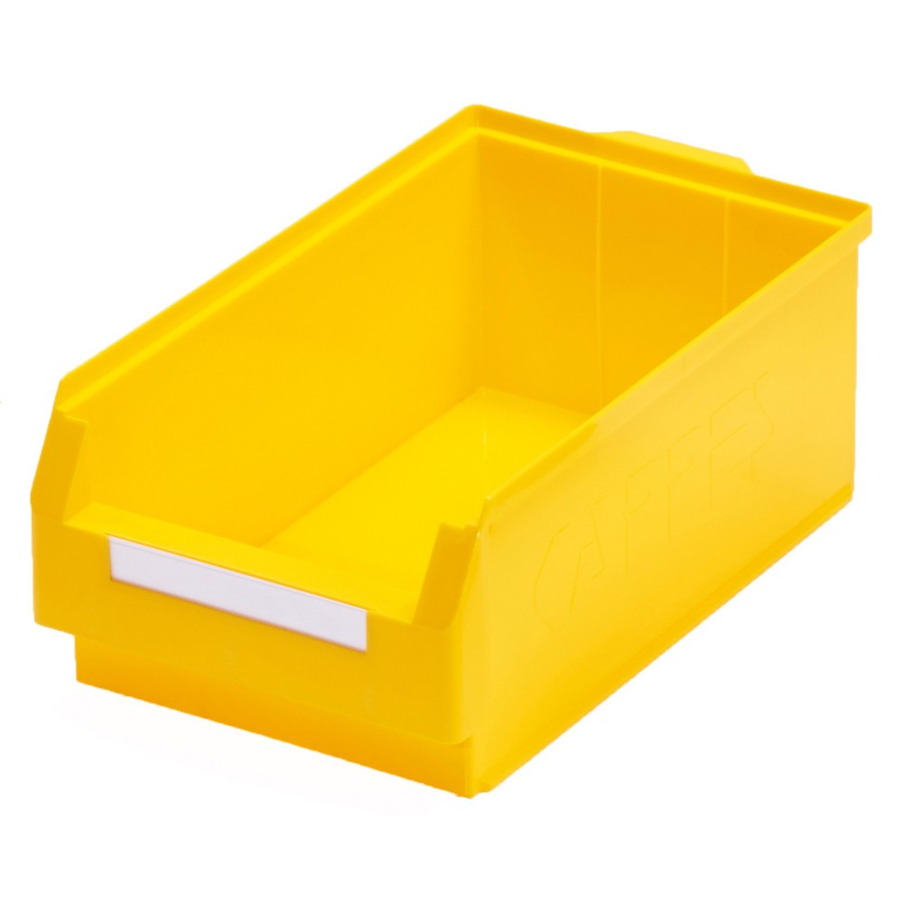 Produktabbildung: Kappes RasterPlan® Sichtlagerkasten, HxBxT 200 x 300 x 500 mm, gelb