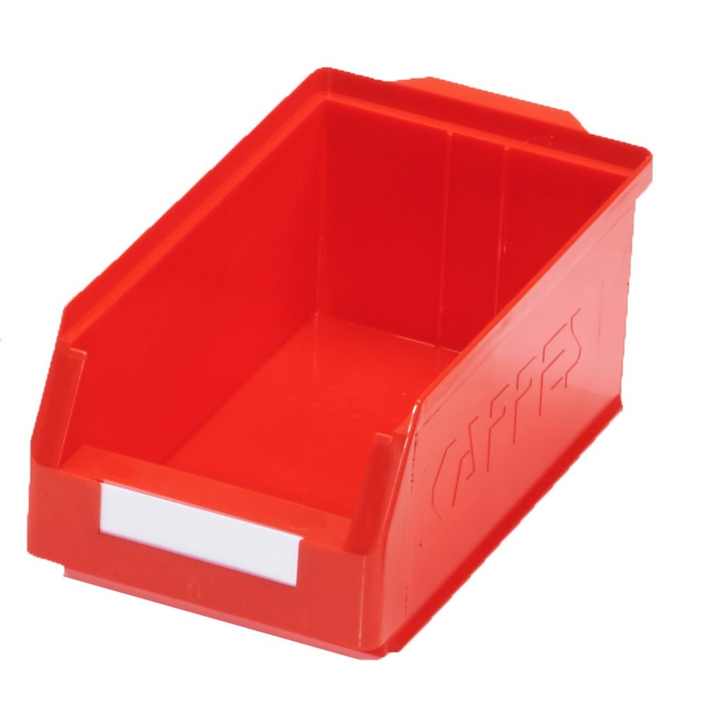 Produktabbildung: Kappes RasterPlan® Sichtlagerkasten, HxBxT 150 x 200 x 350 mm, rot