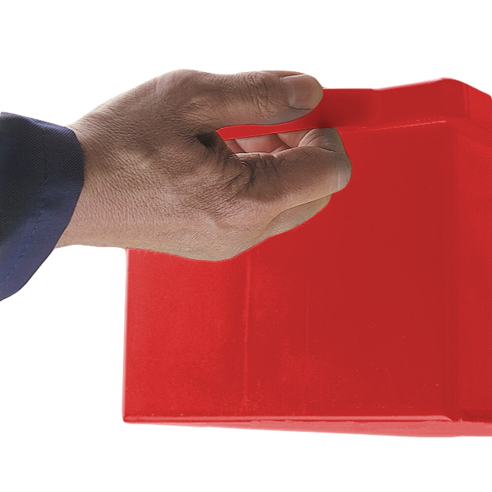 Produktabbildung Nr. 5: Kappes RasterPlan® Sichtlagerkasten, HxBxT 150 x 200 x 350 mm, rot