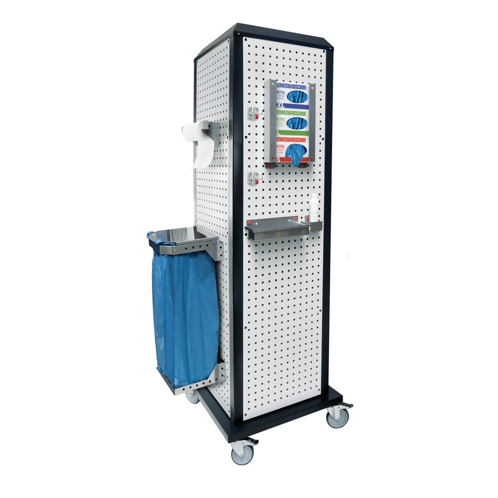 Illustration du produit: Kappes RasterPlan® Station d’hygiène, mobile, sans porte, HxlxP 2 175 x 700 x 700 mm, modèle 2