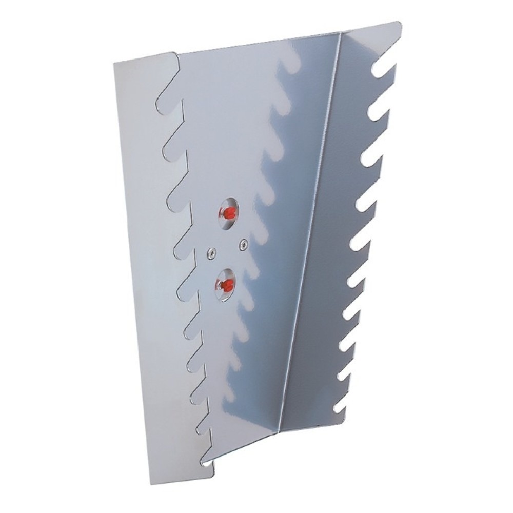 Illustration du produit: Kappes Ringschlüsselhalter, H255xB225/125xT50mm, senkrecht für 10 Schlüssel, passend für Lochplatten