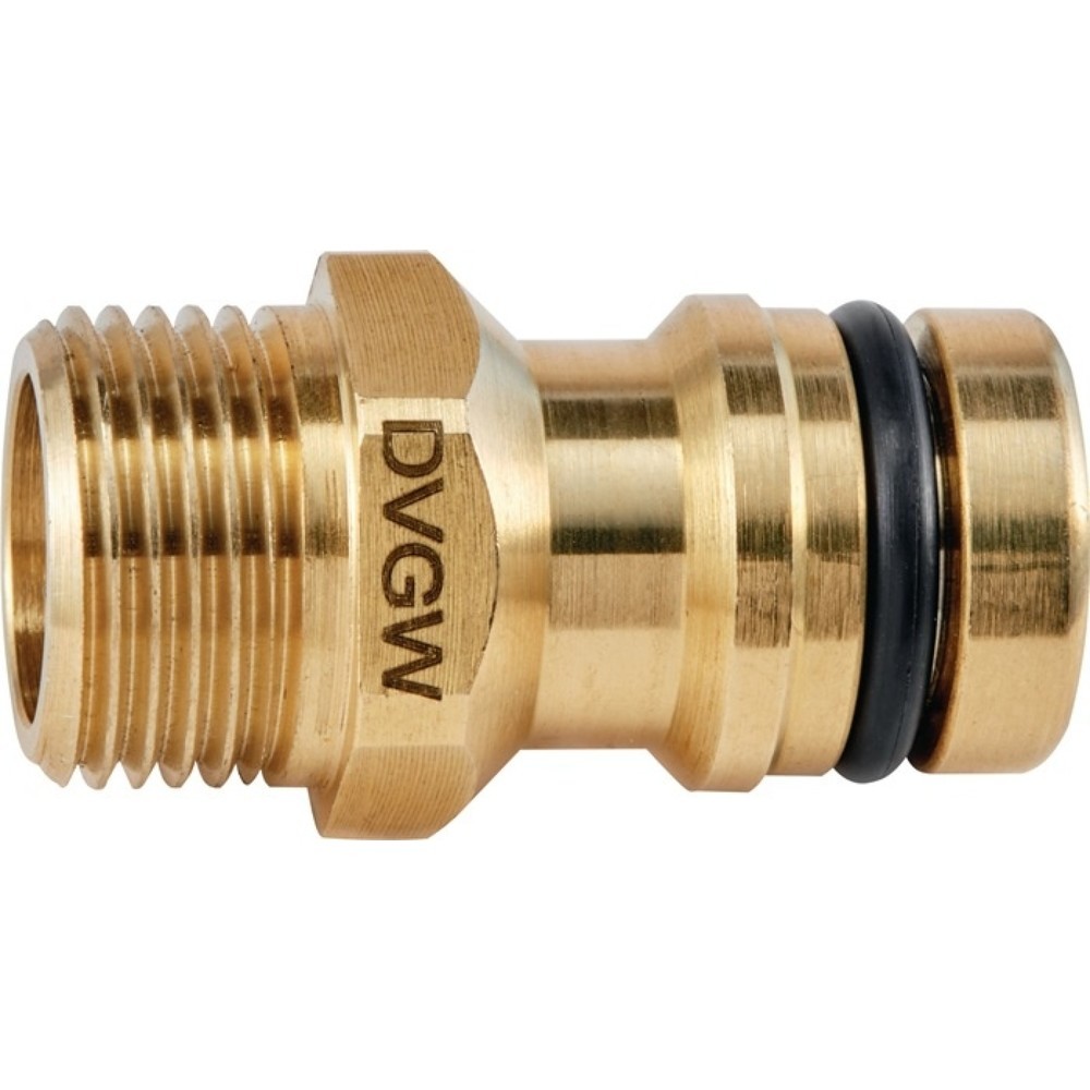 Illustration du produit: KARASTO Gerätestecker GEKA plus-Stecksystem KTW, Messing, SB, Außengewinde G 1/2 ″
