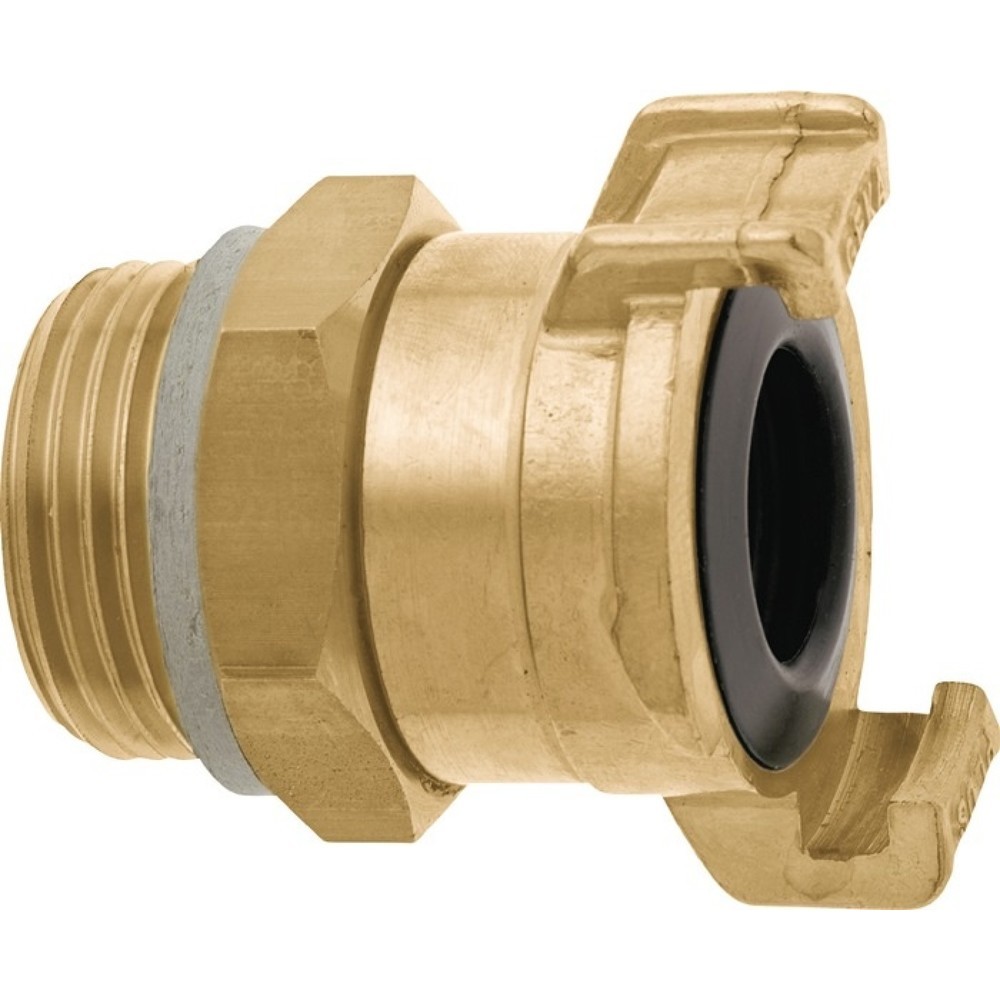 Illustration du produit: KARASTO Gewindestück GEKA plus 2000, Messing, SB, Außengewinde G 1/2 ″ drehbar